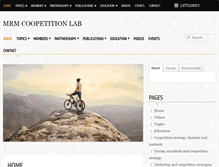 Tablet Screenshot of coopetitionlab.com